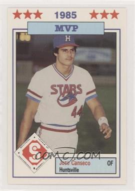 1986 Southern League All-Stars - [Base] #14 - Jose Canseco