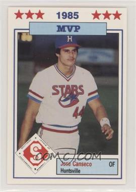 1986 Southern League All-Stars - [Base] #14 - Jose Canseco