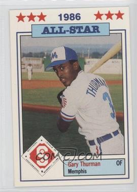 1986 Southern League All-Stars - [Base] #4 - Gary Thurman