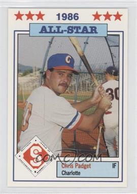 1986 Southern League All-Stars - [Base] #7 - Chris Padget