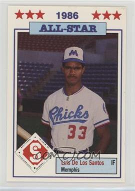 1986 Southern League All-Stars - [Base] #9 - Luis de los Santos