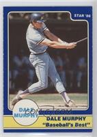 Dale Murphy Puzzle Back (swing followthrough arms low)