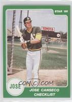 Jose Canseco (Checklist) [Noted]