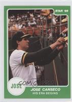 Jose Canseco (His Era Begins; Signing Autographs)