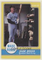 Wade Boggs Boston Bat-King In Dugout [EX to NM]