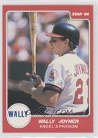 Wally Joyner (Holding bat)
