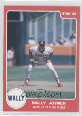 1986 Star Wally Joyner - [Base] #_WAJO.4 - Wally Joyner (Fielding, from front)