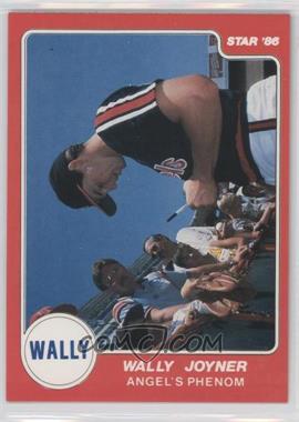 1986 Star Wally Joyner - [Base] #_WAJO.7 - Wally Joyner (Signing autographs)