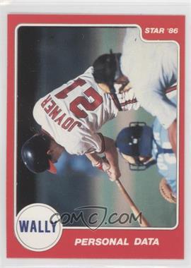 1986 Star Wally Joyner - [Base] #6 - Wally Joyner