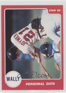 1986 Star Wally Joyner - [Base] #6 - Wally Joyner