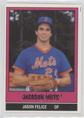 1986 TCMA Minor League - [Base] #20 - Jason Felice