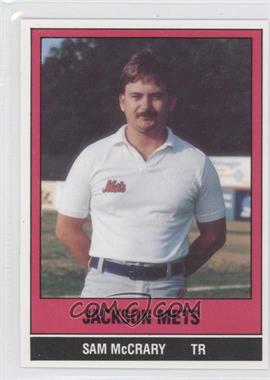 1986 TCMA Minor League - [Base] #23 - Sam McCrary