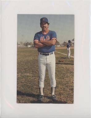1986 TCMA New York Mets Postcards - [Base] #NYM86-37 - Davey Johnson [Good to VG‑EX]