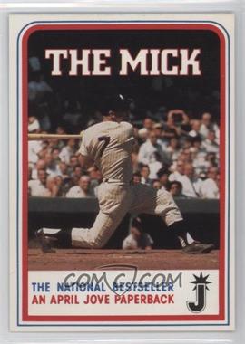 1986 The Mick Bookstore Promo - [Base] #_MIMA.1 - Mickey Mantle