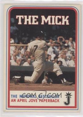 1986 The Mick Bookstore Promo - [Base] #_MIMA.3 - Mickey Mantle (B. Dalton)