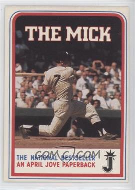 1986 The Mick Bookstore Promo - [Base] #_MIMA.3 - Mickey Mantle (B. Dalton)