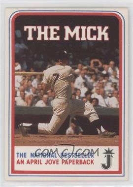 1986 The Mick Bookstore Promo - [Base] #_MIMA.3 - Mickey Mantle (B. Dalton)