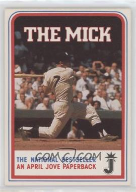 1986 The Mick Bookstore Promo - [Base] #_MIMA.3 - Mickey Mantle (B. Dalton)