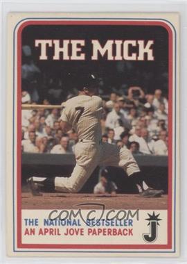 1986 The Mick Bookstore Promo - [Base] #_MIMA.3 - Mickey Mantle (B. Dalton)