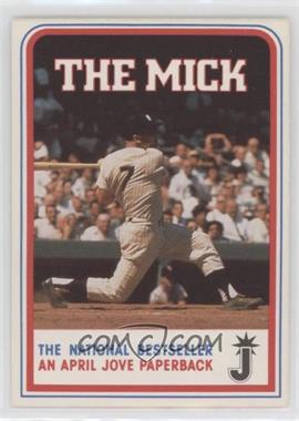 1986 The Mick Bookstore Promo - [Base] #_MIMA.3 - Mickey Mantle (B. Dalton)