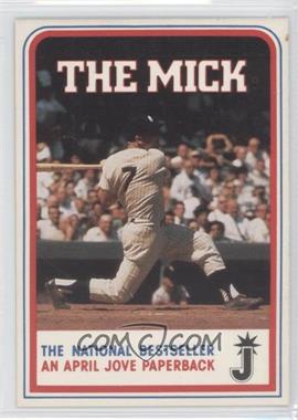 1986 The Mick Bookstore Promo - [Base] #_MIMA.3 - Mickey Mantle (B. Dalton)