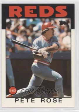 1986 Topps - [Base] - Collector's Edition (Tiffany) #1 - Pete Rose