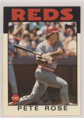 1986 Topps - [Base] - Collector's Edition (Tiffany) #1 - Pete Rose