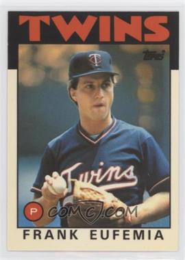 1986 Topps - [Base] - Collector's Edition (Tiffany) #236 - Frank Eufemia