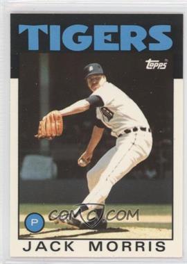 1986 Topps - [Base] - Collector's Edition (Tiffany) #270 - Jack Morris