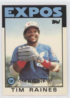 1986 Topps - [Base] - Collector's Edition (Tiffany) #280 - Tim Raines