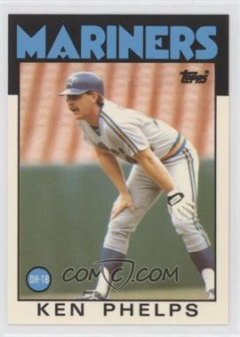 1986 Topps - [Base] - Collector's Edition (Tiffany) #34 - Ken Phelps