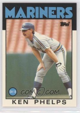 1986 Topps - [Base] - Collector's Edition (Tiffany) #34 - Ken Phelps