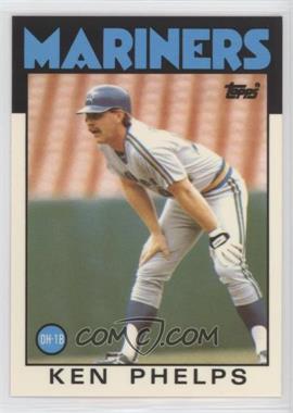 1986 Topps - [Base] - Collector's Edition (Tiffany) #34 - Ken Phelps