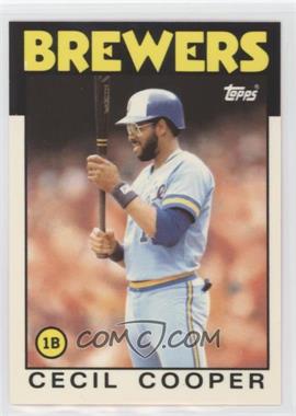 1986 Topps - [Base] - Collector's Edition (Tiffany) #385 - Cecil Cooper