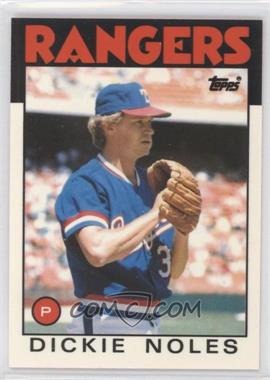 1986 Topps - [Base] - Collector's Edition (Tiffany) #388 - Dickie Noles