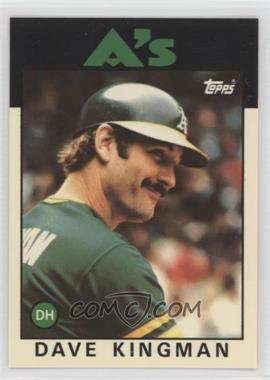 1986 Topps - [Base] - Collector's Edition (Tiffany) #410 - Dave Kingman