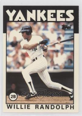 1986 Topps - [Base] - Collector's Edition (Tiffany) #455 - Willie Randolph