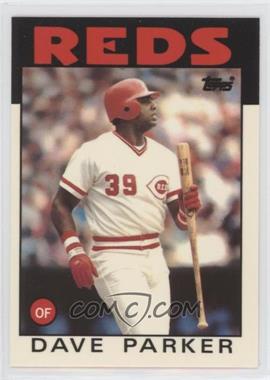 1986 Topps - [Base] - Collector's Edition (Tiffany) #595 - Dave Parker