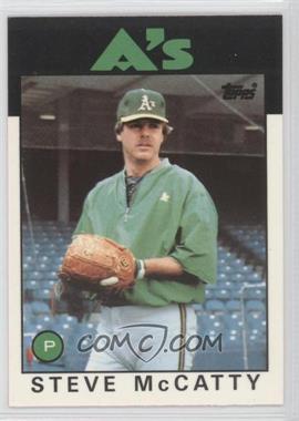 1986 Topps - [Base] - Collector's Edition (Tiffany) #624 - Steve McCatty