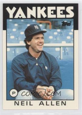 1986 Topps - [Base] - Collector's Edition (Tiffany) #663 - Neil Allen