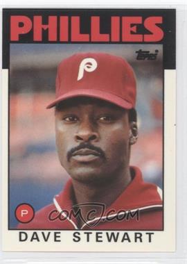 1986 Topps - [Base] - Collector's Edition (Tiffany) #689 - Dave Stewart