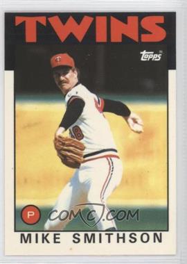 1986 Topps - [Base] - Collector's Edition (Tiffany) #695 - Mike Smithson