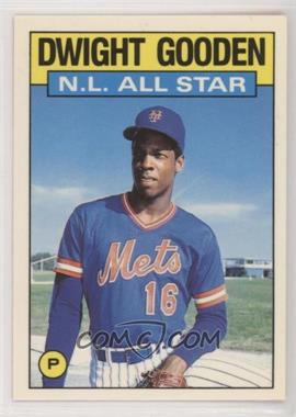 1986 Topps - [Base] - Collector's Edition (Tiffany) #709 - All Star - Dwight Gooden