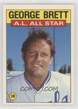 1986 Topps - [Base] - Collector's Edition (Tiffany) #714 - All Star - George Brett