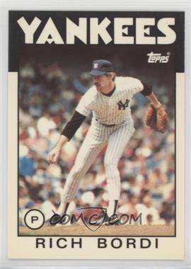 1986 Topps - [Base] - Collector's Edition (Tiffany) #94 - Rich Bordi