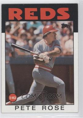 1986 Topps - [Base] #1 - Pete Rose