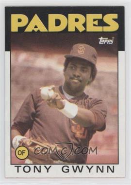 1986 Topps - [Base] #10 - Tony Gwynn [EX to NM]