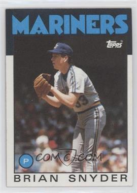 1986 Topps - [Base] #174 - Brian Snyder