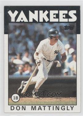 1986 Topps - [Base] #180 - Don Mattingly