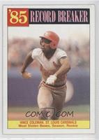 Record Breaker - Vince Coleman [Noted]